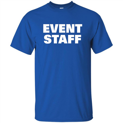 Event Staff T-shirt Royal