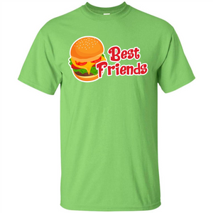 Hamburger T-shirt Best Friends T-shirt