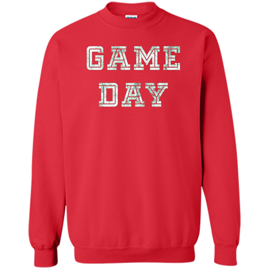 Game Day Football T-Shirt For Football Fans Red