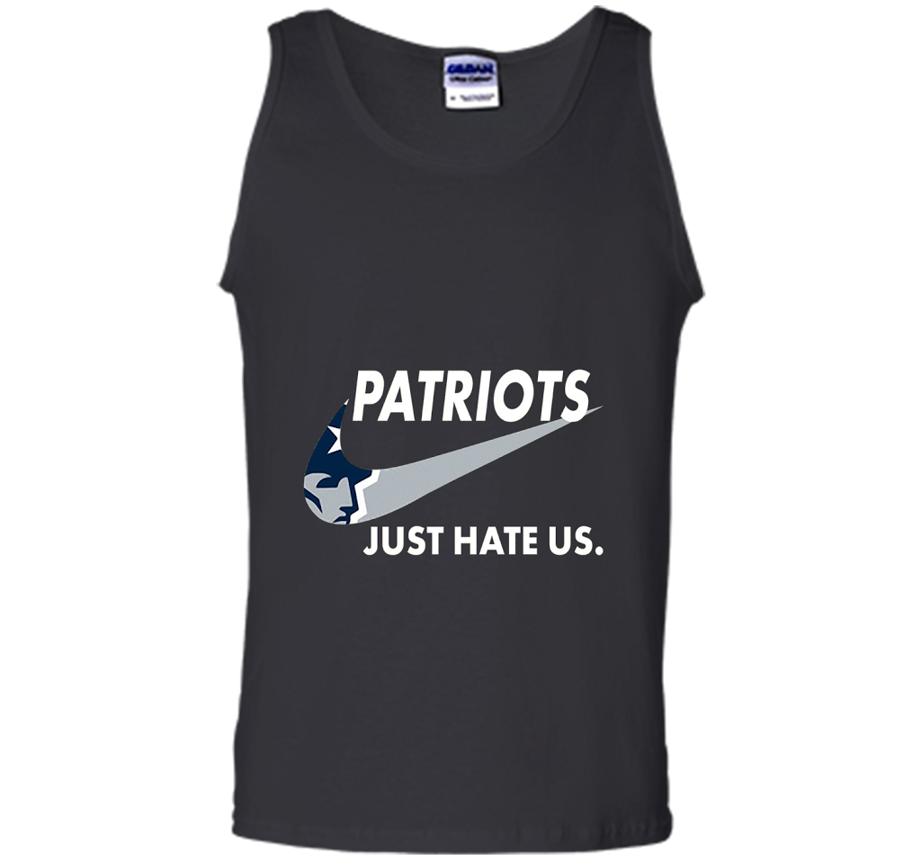 Patriots Just Hate Us T-shirt Football Royal