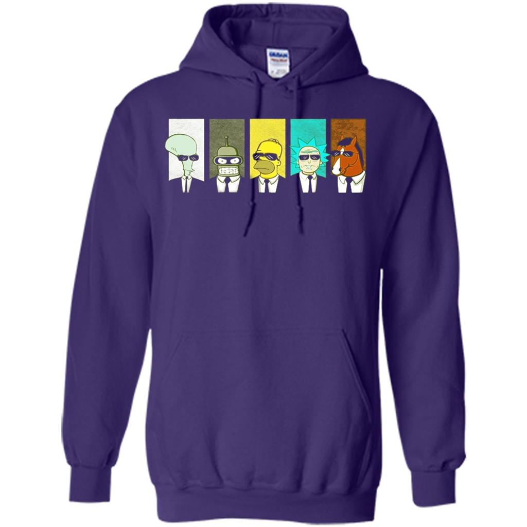 Form Into Rick And Go To The Morty T-shirt Purple