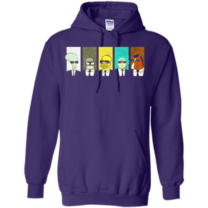 Form Into Rick And Go To The Morty T-shirt Purple