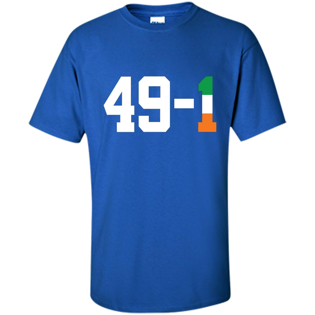 Funny Ireland Boxing T-shirt 49-1 T-shirt Royal