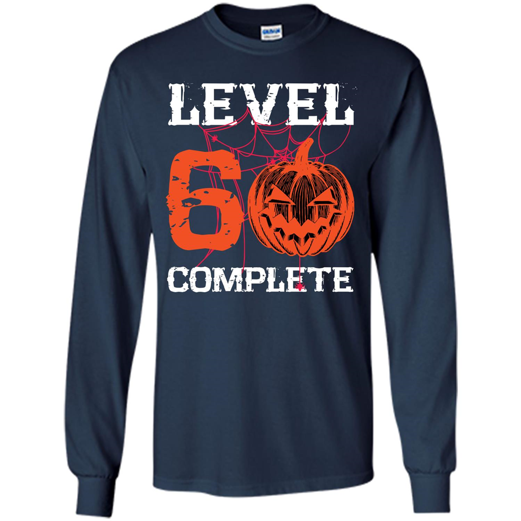Halloween T-shirt Level 60 Complete Navy
