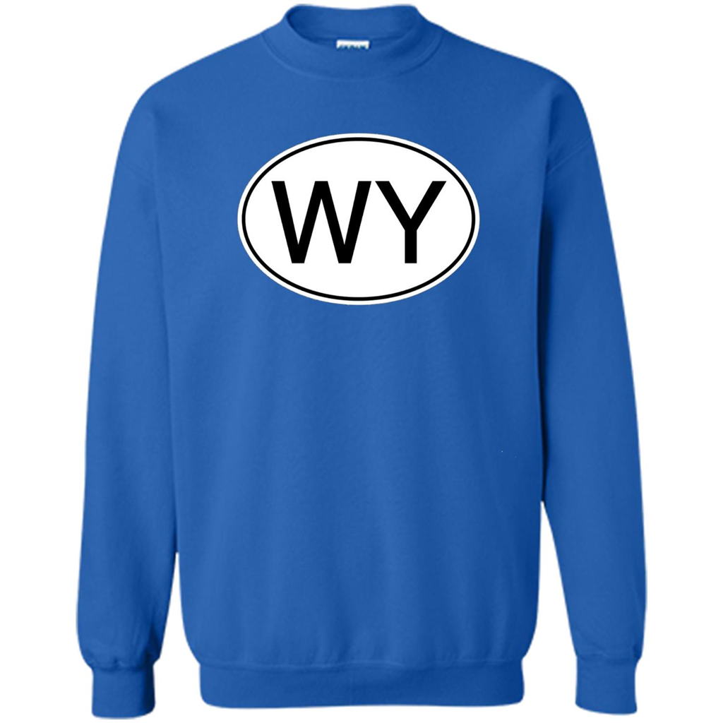 WY Wyoming Abbreviation T-shirt