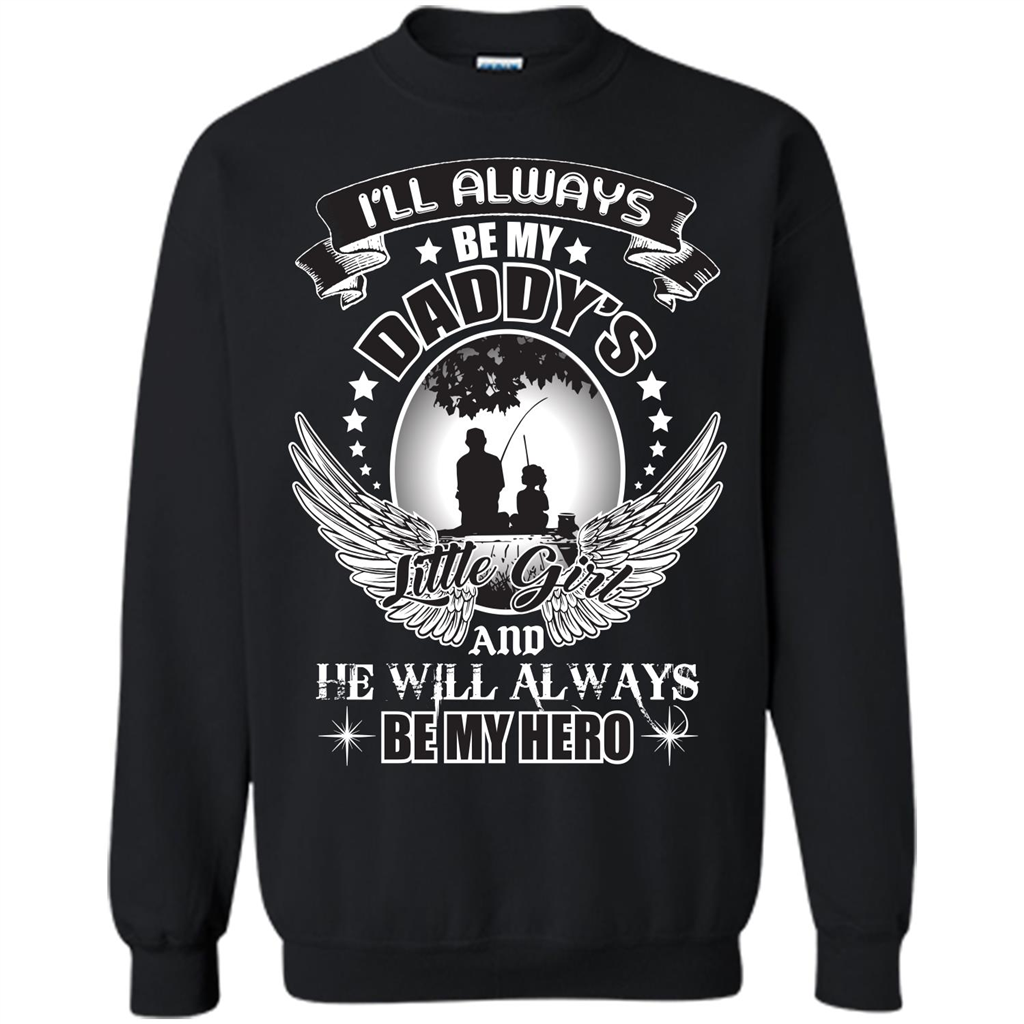 Family T-shirt I’ll Always Be My Daddy’s Little Girl Orange