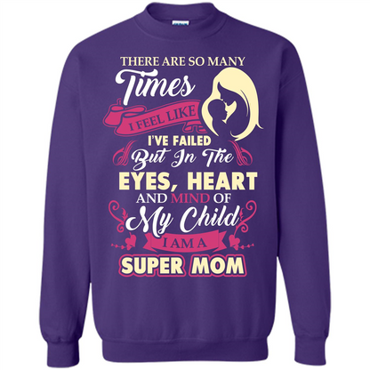 Mommy T-shirt There Are So Many Times I Feel Like T-shirt Purple