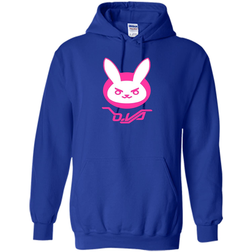 Overwatch D.VA Bunny Spray T-shirt Royal