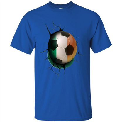 Ireland Football Soccer T-shirt Royal