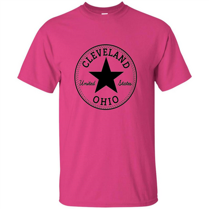 Cleveland Ohio T-shirt United States T-shirt Heliconia