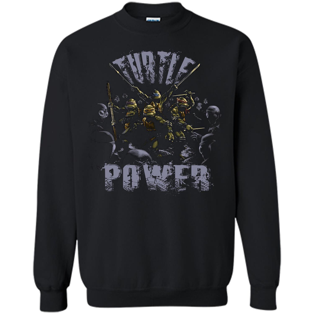 Movie T-shirt Turtle Power T-shirt Orange