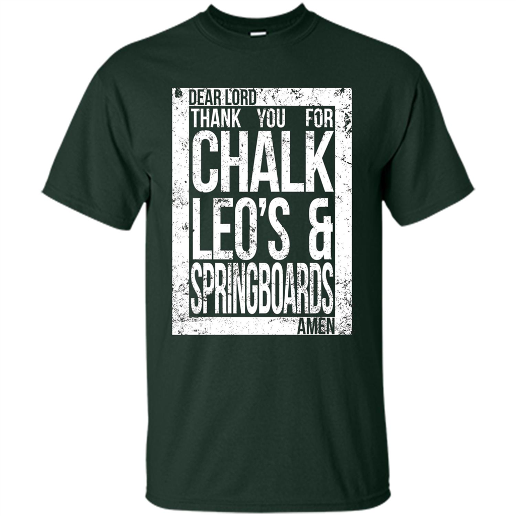 Prayer T-shirt Dear Lord, Thank You Forest Green