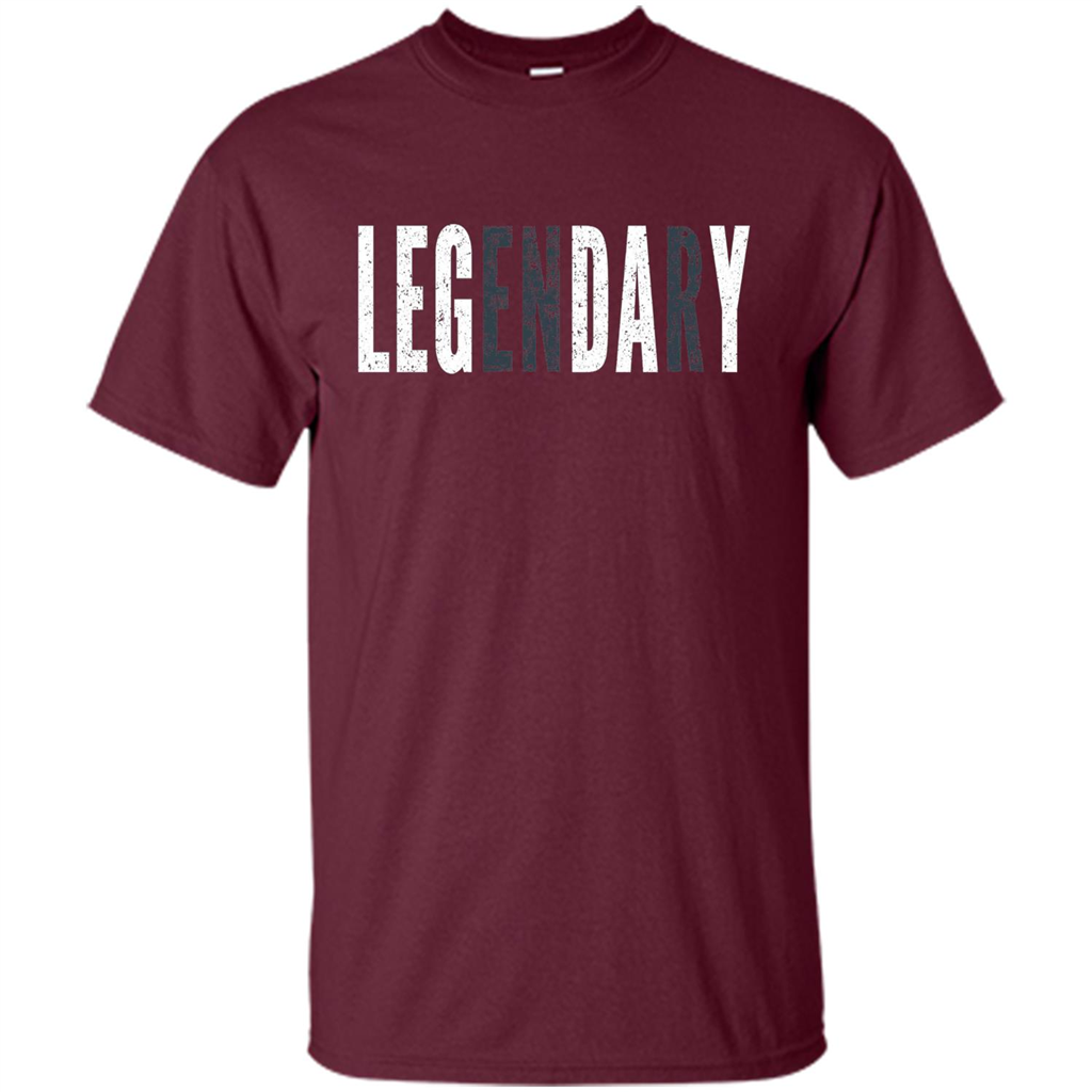 LEGENDARY Leg Day T-shirt - Leg Day At The Gym Maroon