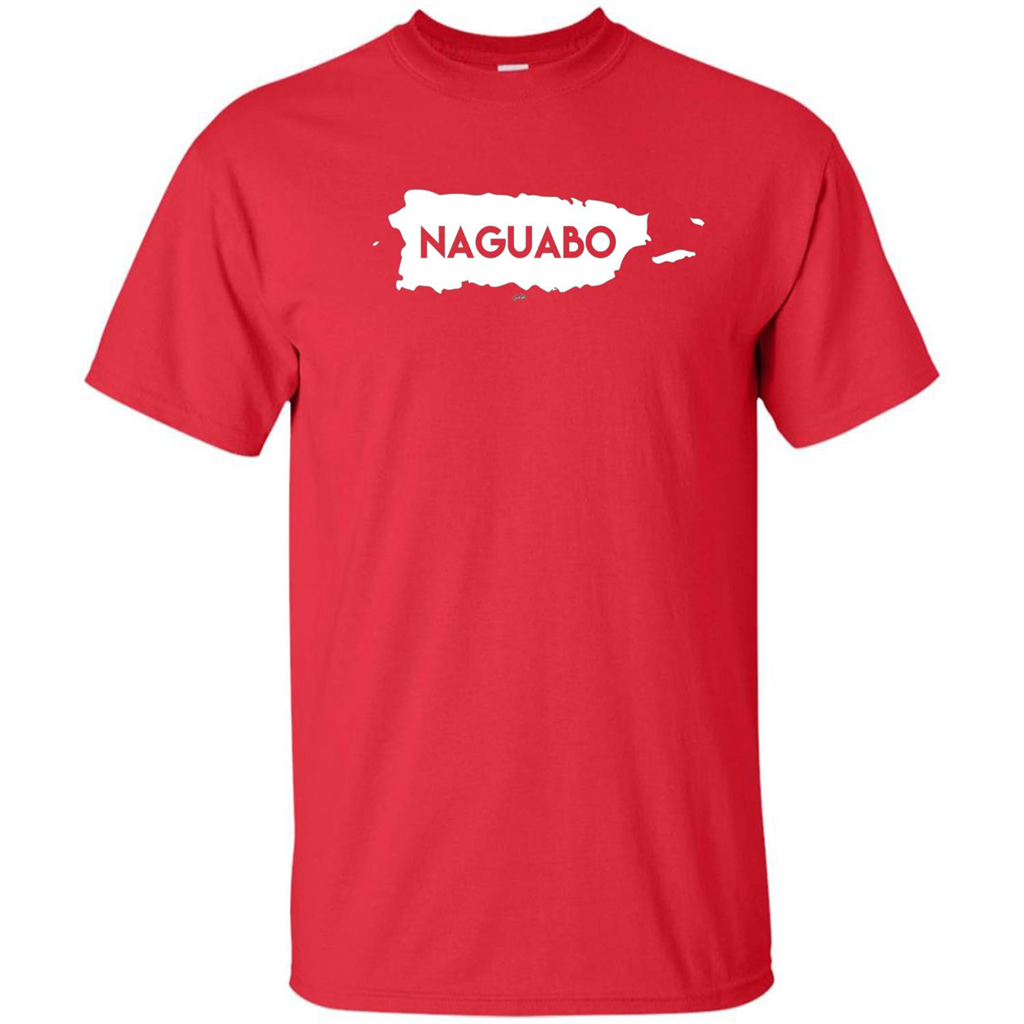Naguabo Boricua Puerto Rican Jibaro Pride T-shirt Red