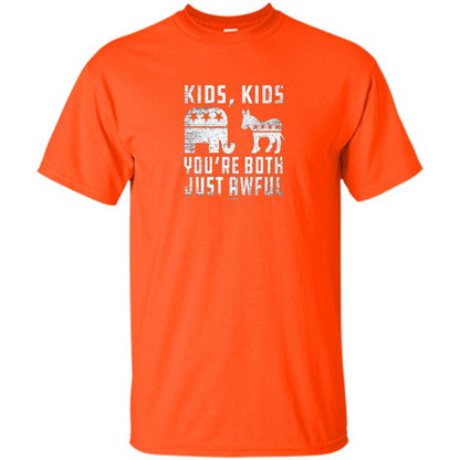 You're Both Just Awful T-shirt Orange
