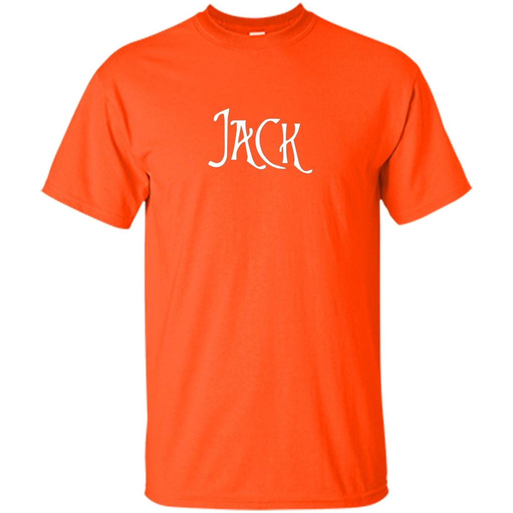 Jack Nightmare Halloween T-shirt Orange