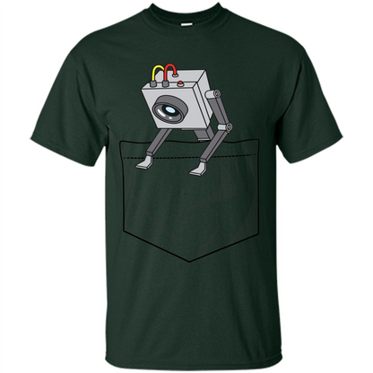 Pocket Robot T-shirt Forest Green