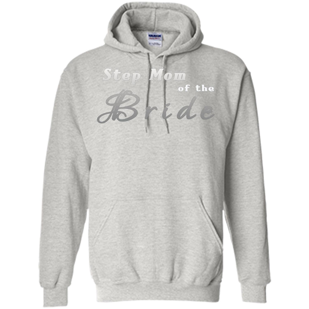 Bride's Step Mom T-shirt - New Step Mother Of Bride Ash