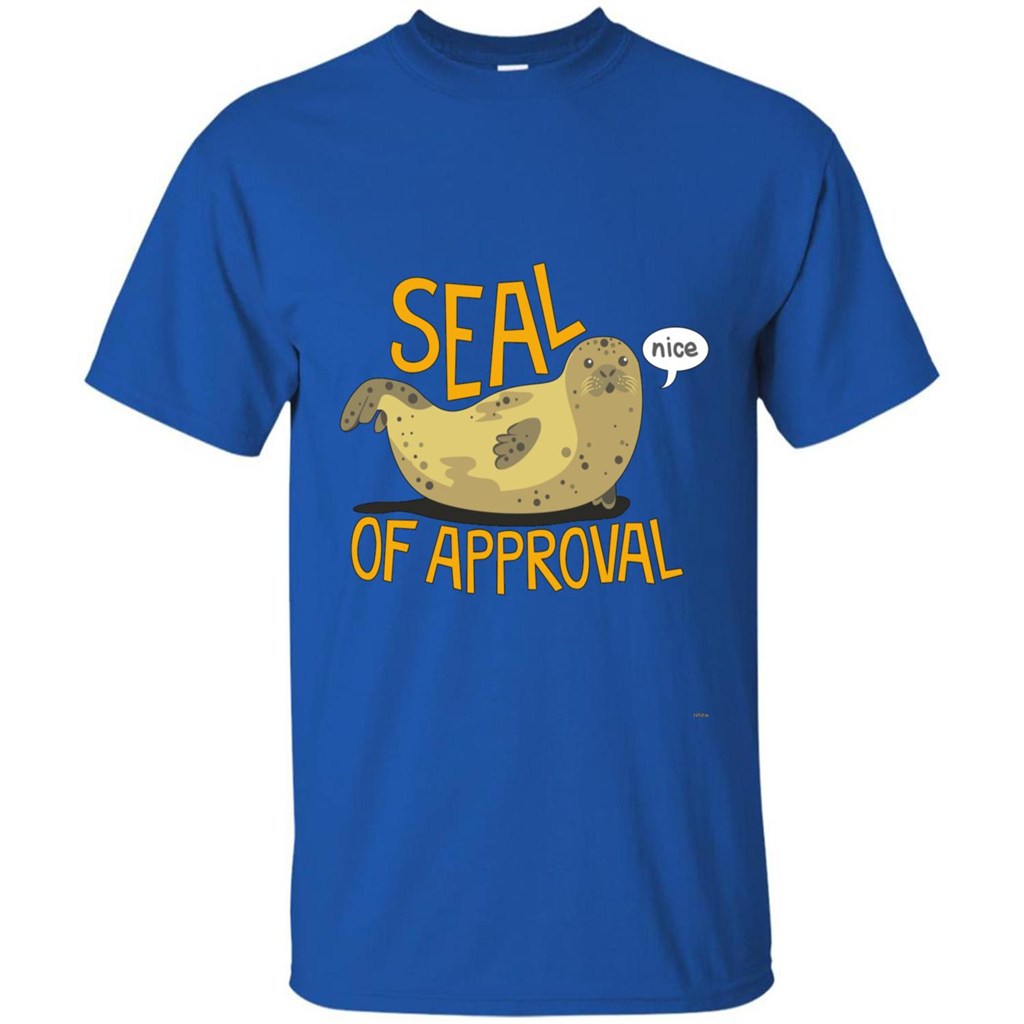 Seal Of Approval T-shirt Royal