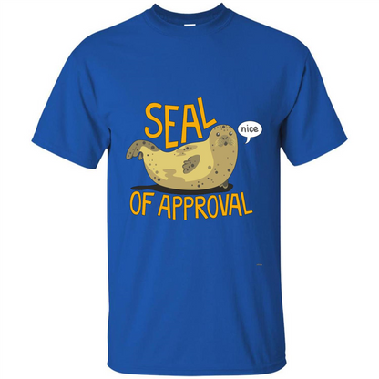 Seal Of Approval T-shirt Royal