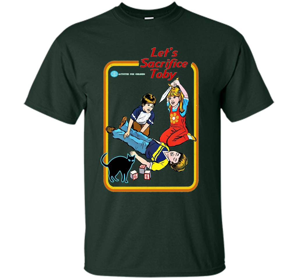 Let's Sacrifice Toby T-shirt Forest Green