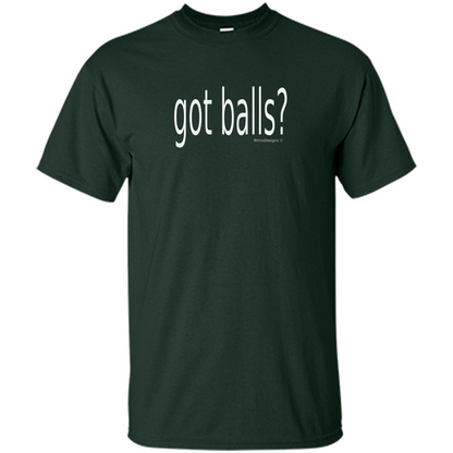 Got Balls Bowling League T-shirt Forest Green