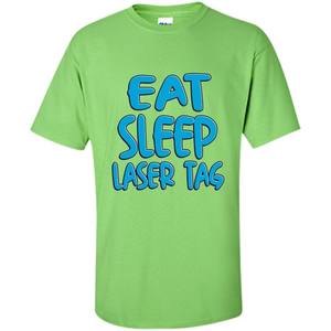 Eat Sleep Laser Tag T-shirt