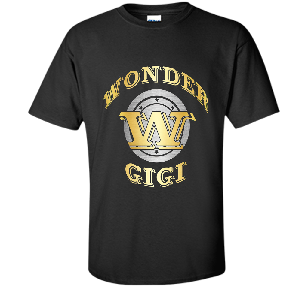Wonder Gigi T Shirt Gift For Super Grandma On Special Day t-shirt