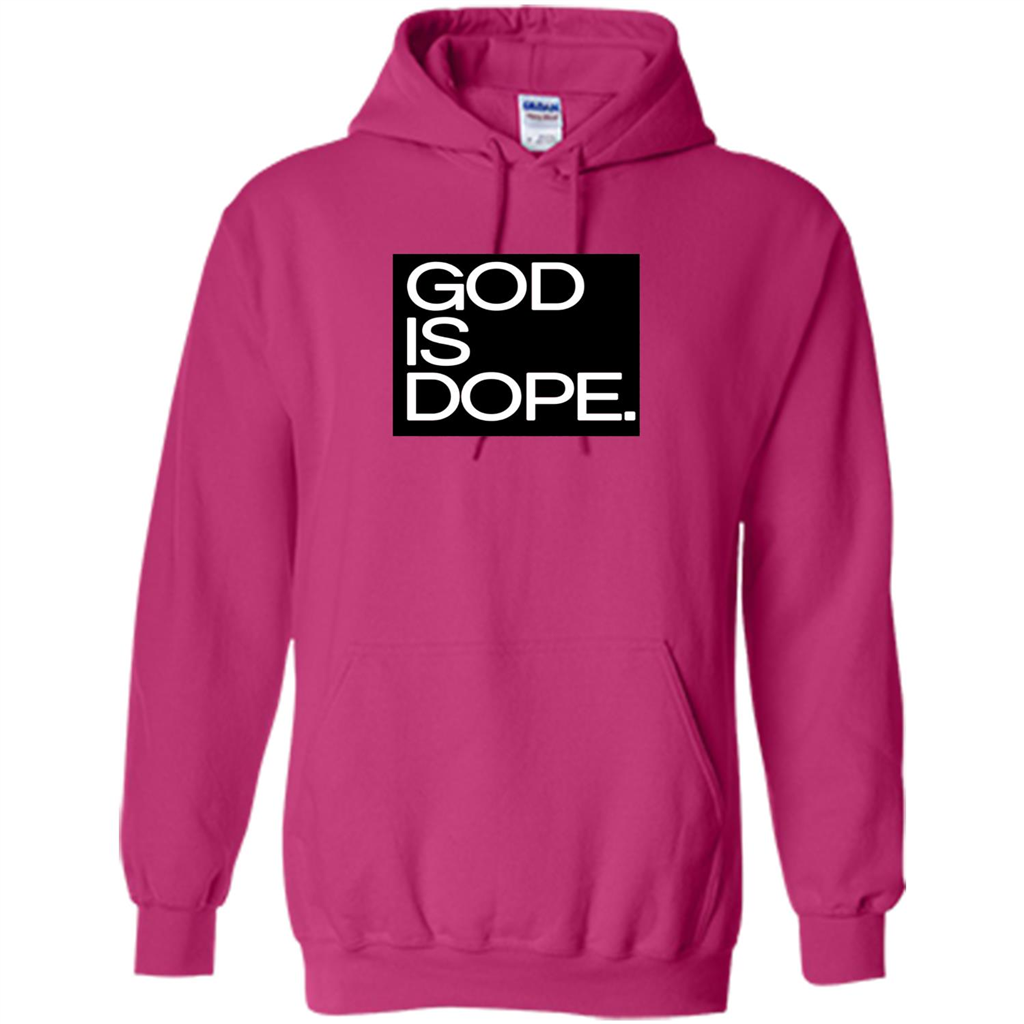 Christian T-shirt God Is Dope T-shirt Heliconia