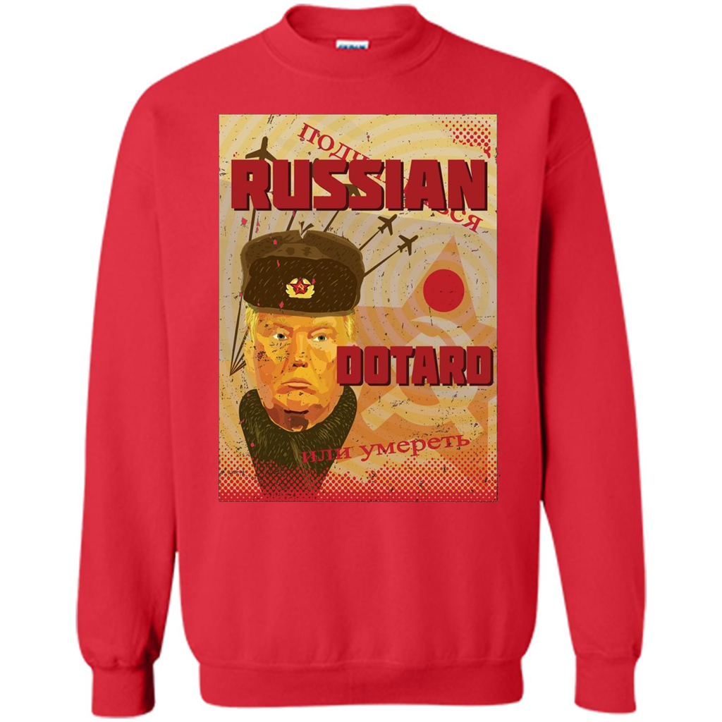 Funny President T-shirt Russian Dotard T-Shirt Red