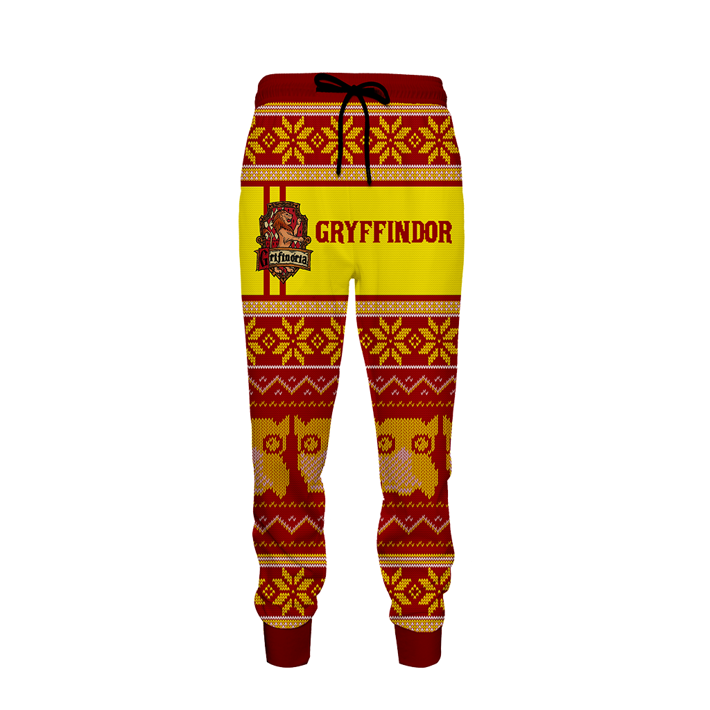 Gryffindor Harry Potter Ugly Christmas Jogging Pants