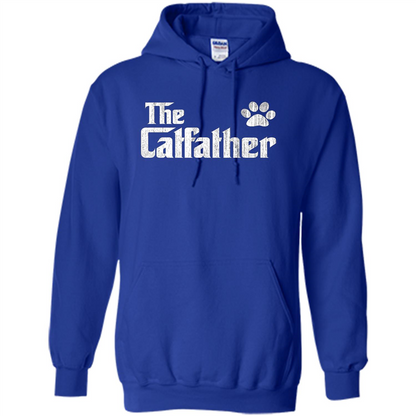 Cat Lover T-shirt The Catfather Royal