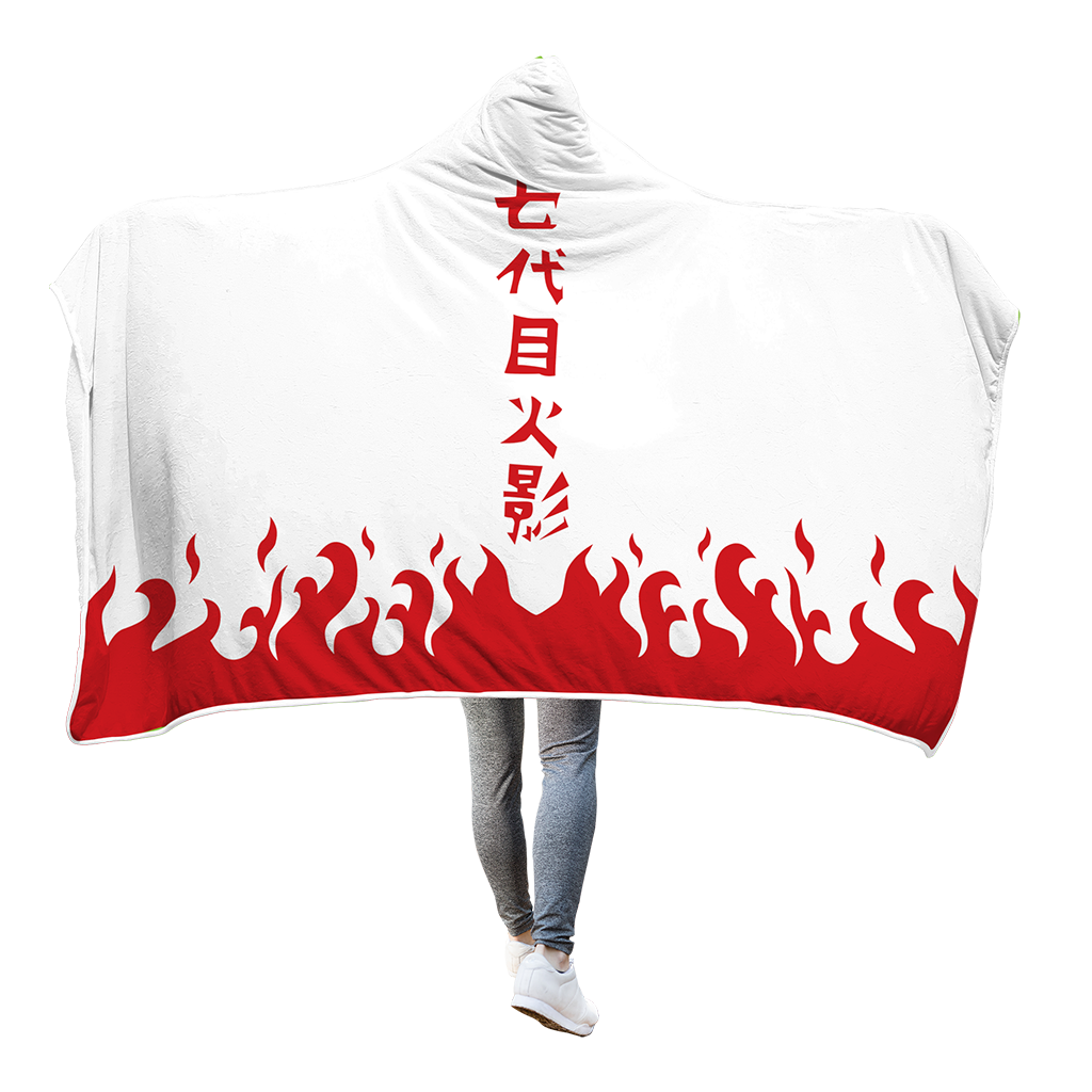 Naruto 3D Hooded Blanket Nanadaime Hokage
