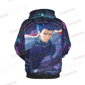 Fate/Stay Night Lancer Unisex 3D Hoodie