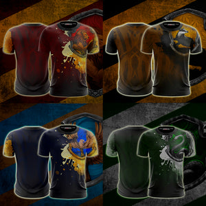 The Hufflepuff Badger Hogwarts Harry Potter Unisex 3D T-shirt