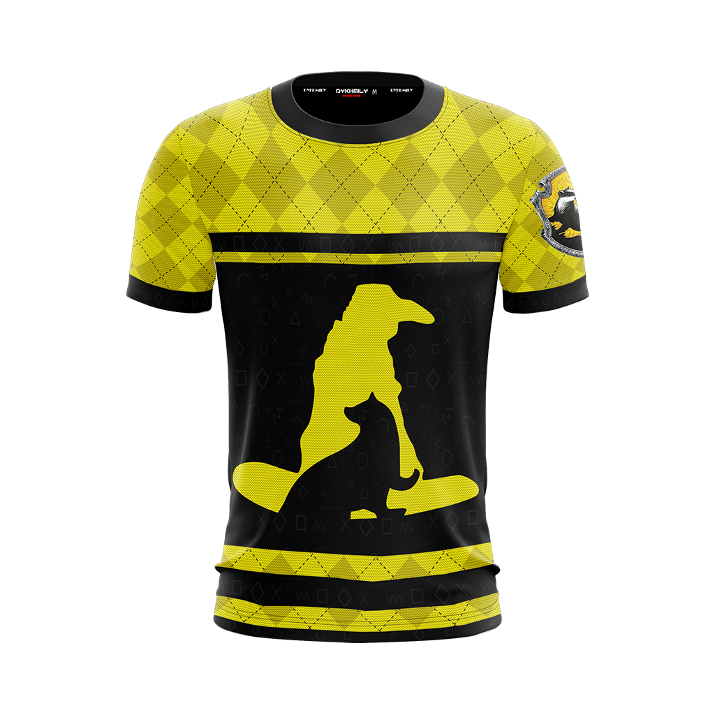 Hufflepuff Quidditch Team Harry Potter New Collection Unisex 3D T-shirt