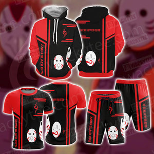 Naruto Anbu Unisex 3D Hoodie