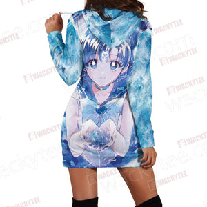 Sailor Moon Sailor Mercury 3D Hoodie Dress