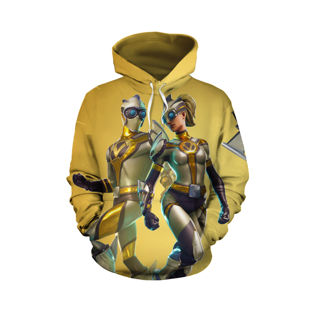 Fortnite Battle Royale Venture & Venturion Epic Skins 3D Hoodie