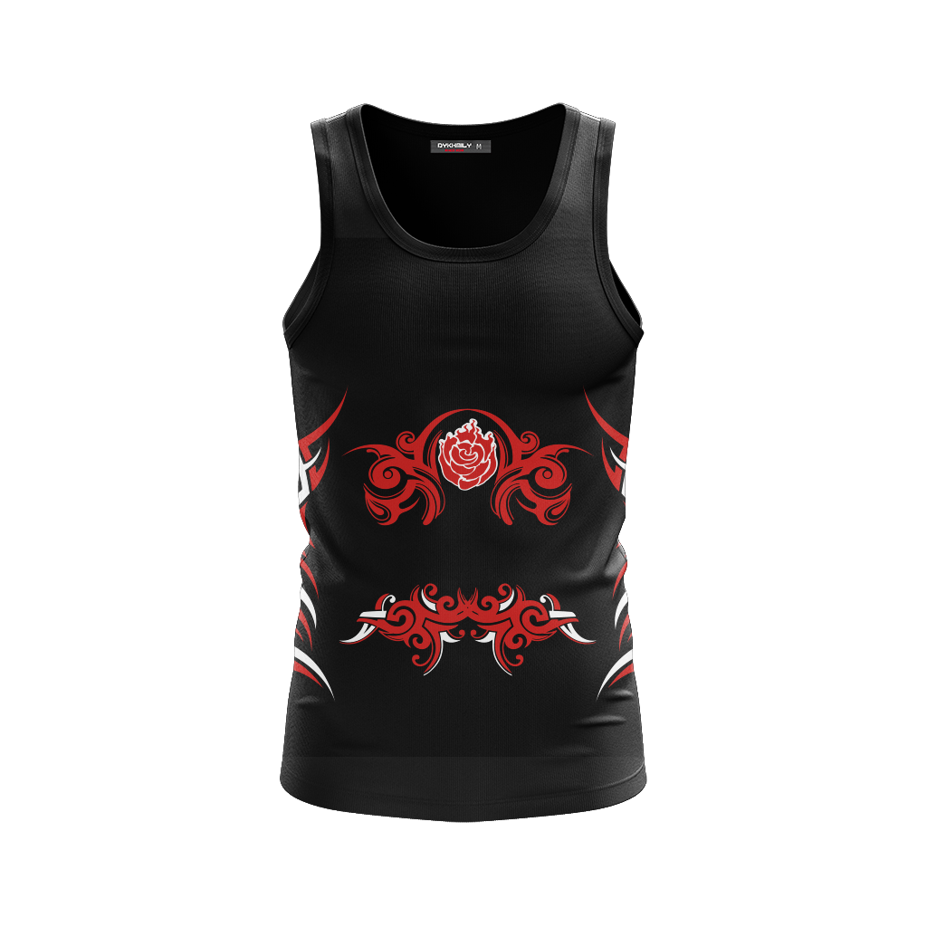 RWBY Ruby Rose Symbol 3D Tank Top