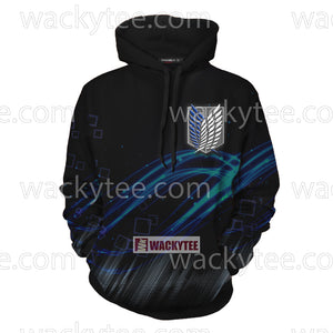 Attack On Titan Scouting Legion For The Glory Of Humanity 3D Hoodie