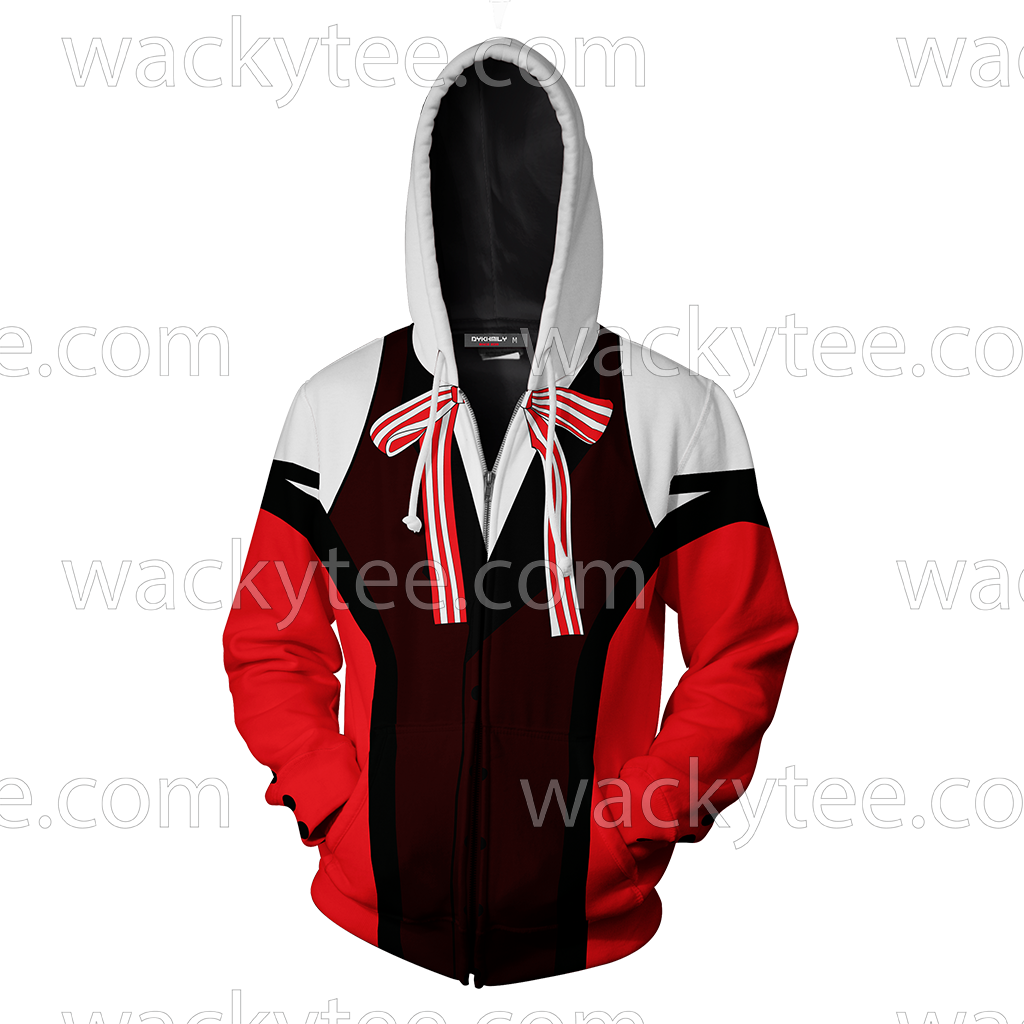 Black Butler Grell Sutcliff Cosplay Zip Up Hoodie Jacket
