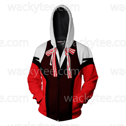Black Butler Grell Sutcliff Cosplay Zip Up Hoodie Jacket