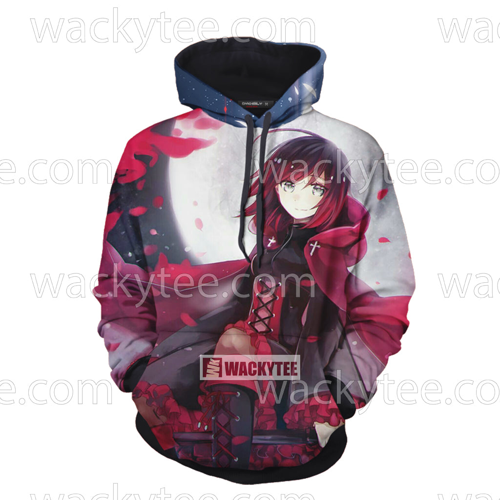 RWBY Ruby Rose 3D Hoodie