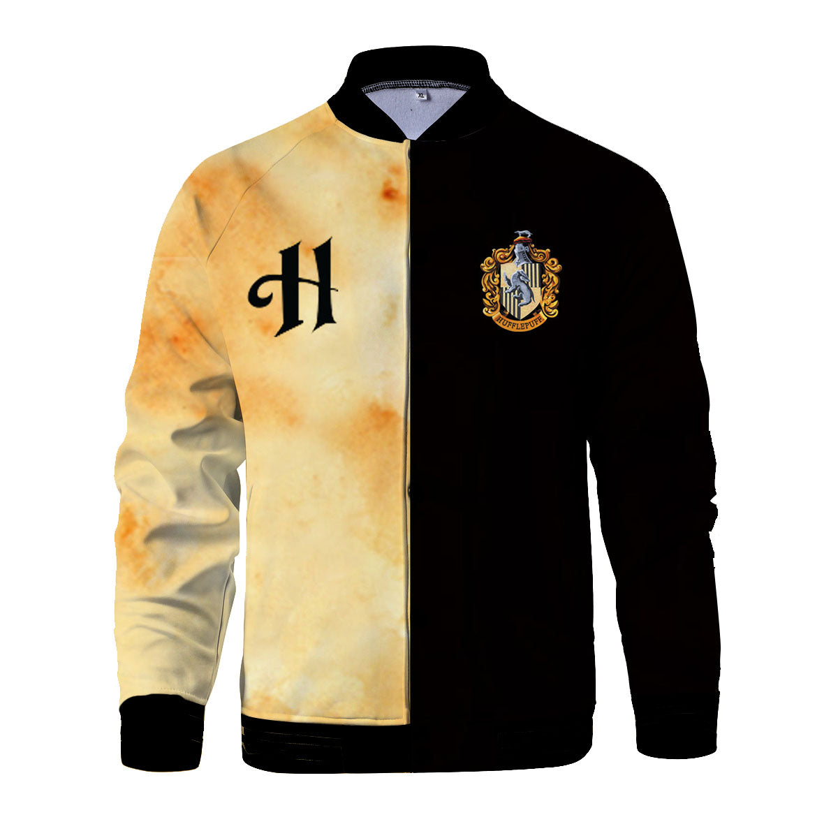 The Hufflepuff Badger Hogwarts Harry Potter Baseball Jacket