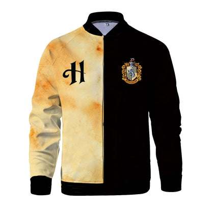 The Hufflepuff Badger Hogwarts Harry Potter Baseball Jacket