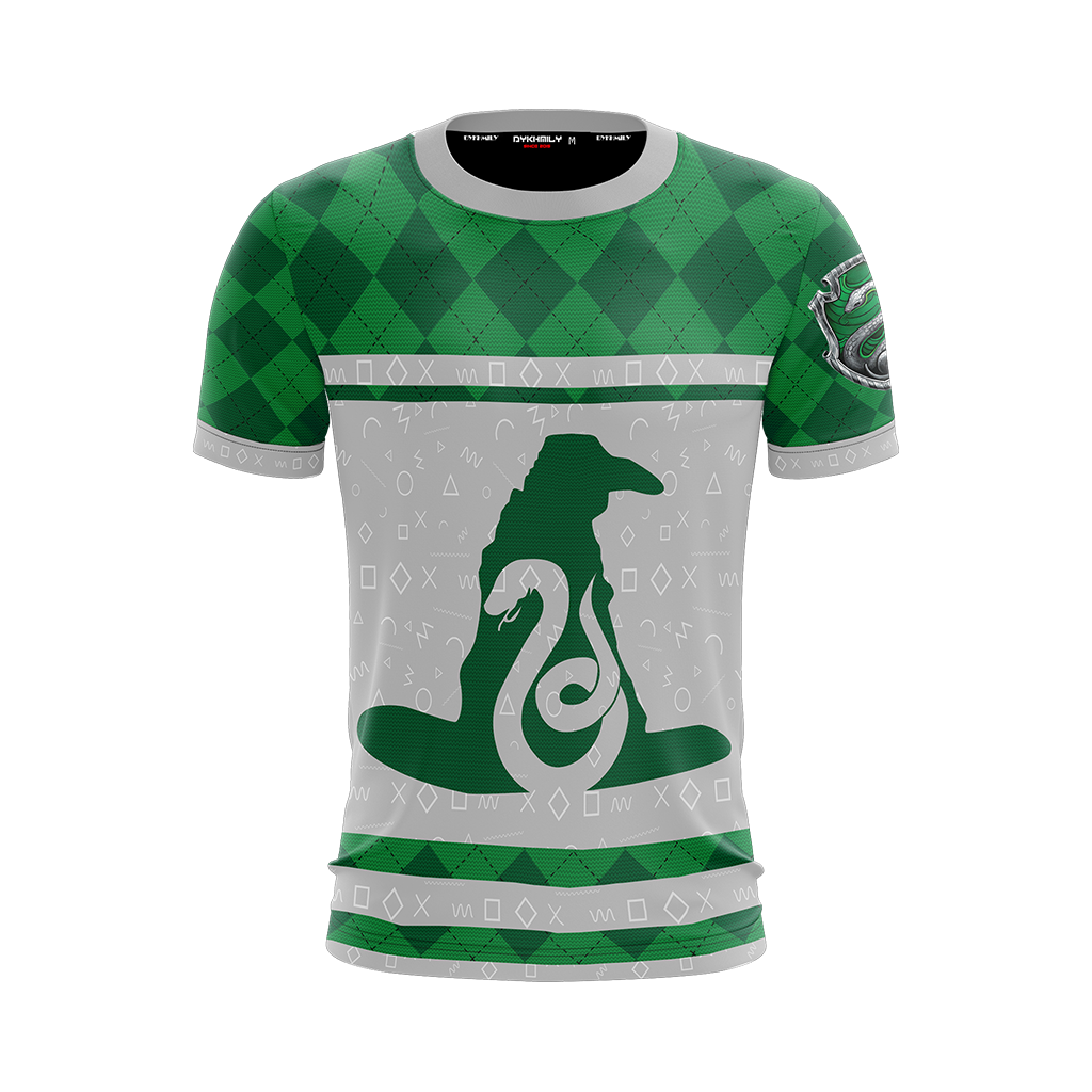 Slytherin Quidditch Team Harry Potter New Collection Unisex 3D T-shirt