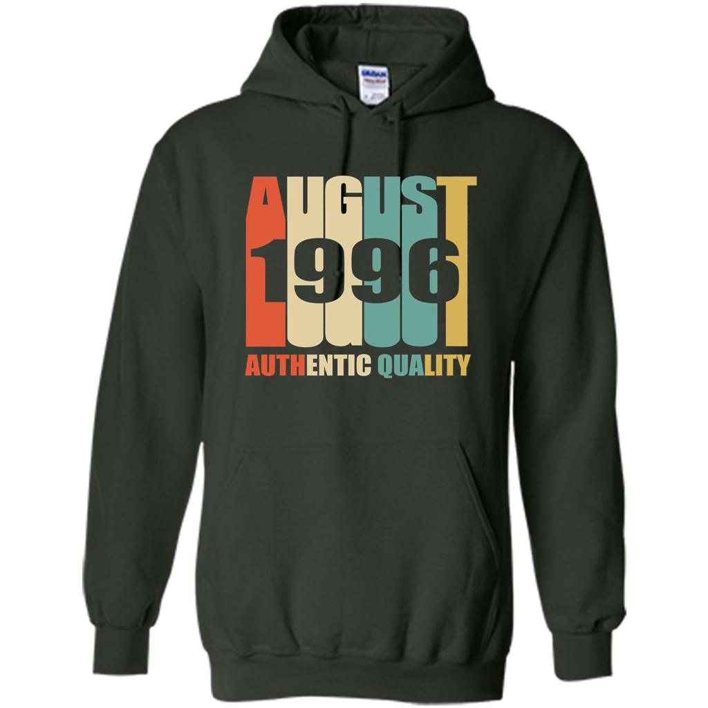 August 1996 Authentic Quality T-shirt Forest Green