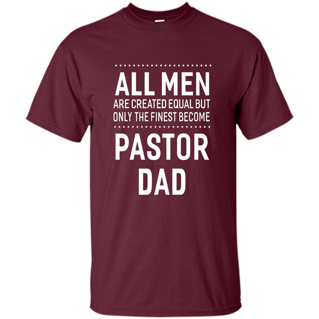 Men's Pastor Dad T-shirt Funny Sayings Men Christian T-shirt