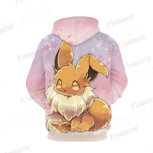 Pokemon Eevee 3D Hoodie